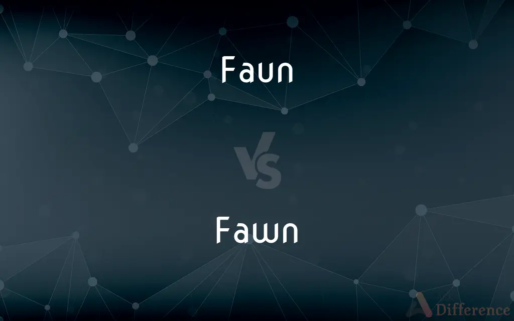 Faun vs. Fawn — What's the Difference?