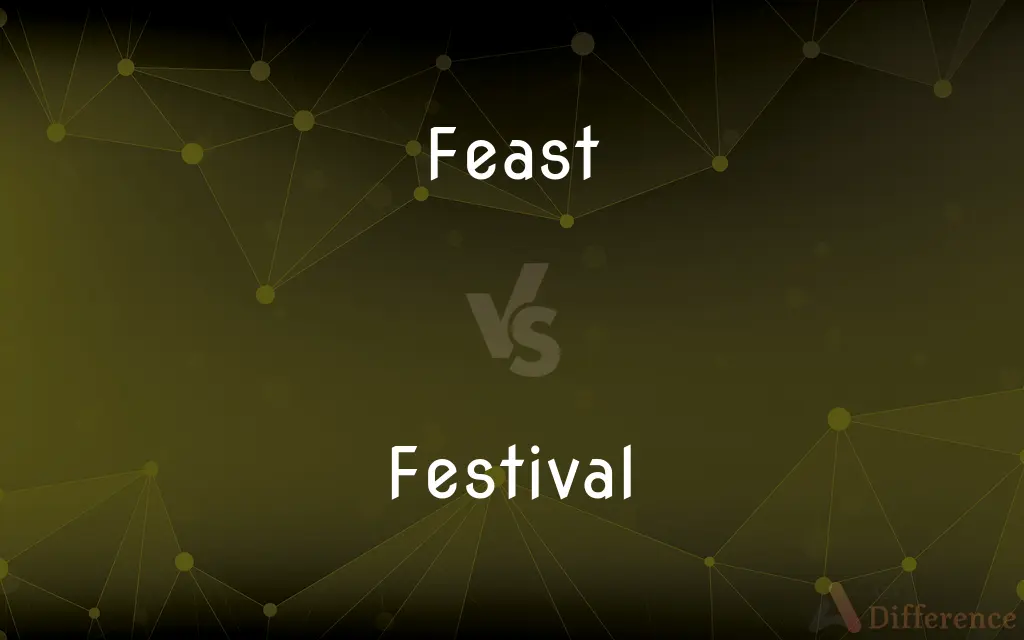 Feast vs. Festival — What's the Difference?