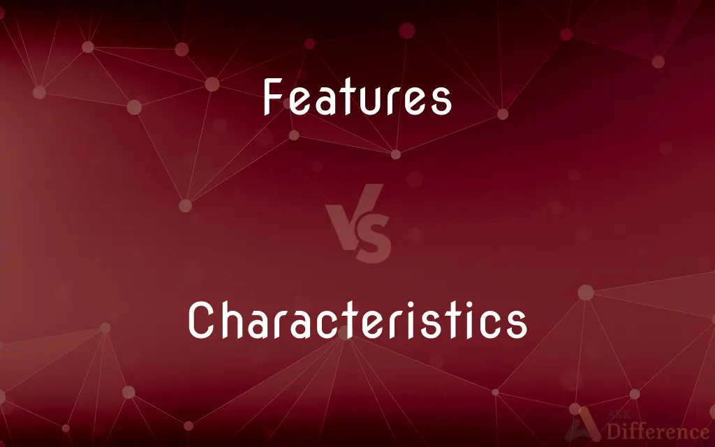 Features vs. Characteristics — What's the Difference?