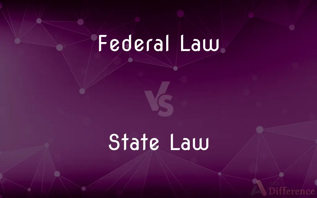 Federal Law vs. State Law — What's the Difference?