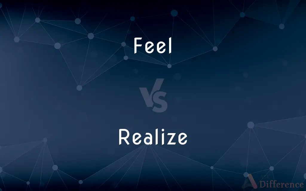 Feel vs. Realize — What's the Difference?