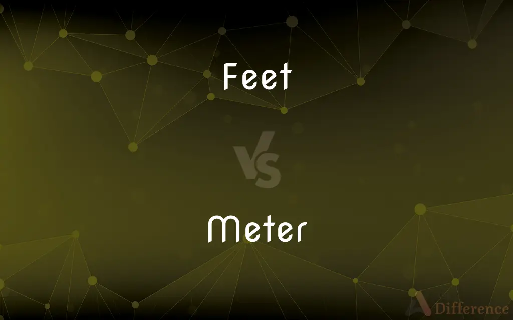 Feet vs. Meter — What's the Difference?
