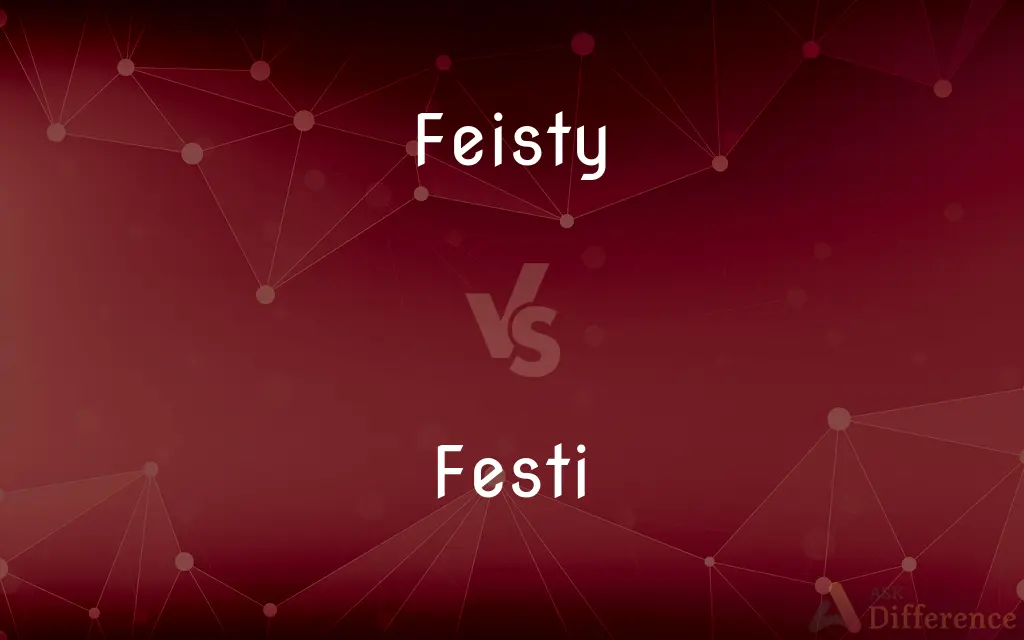 Feisty vs. Festi — What's the Difference?