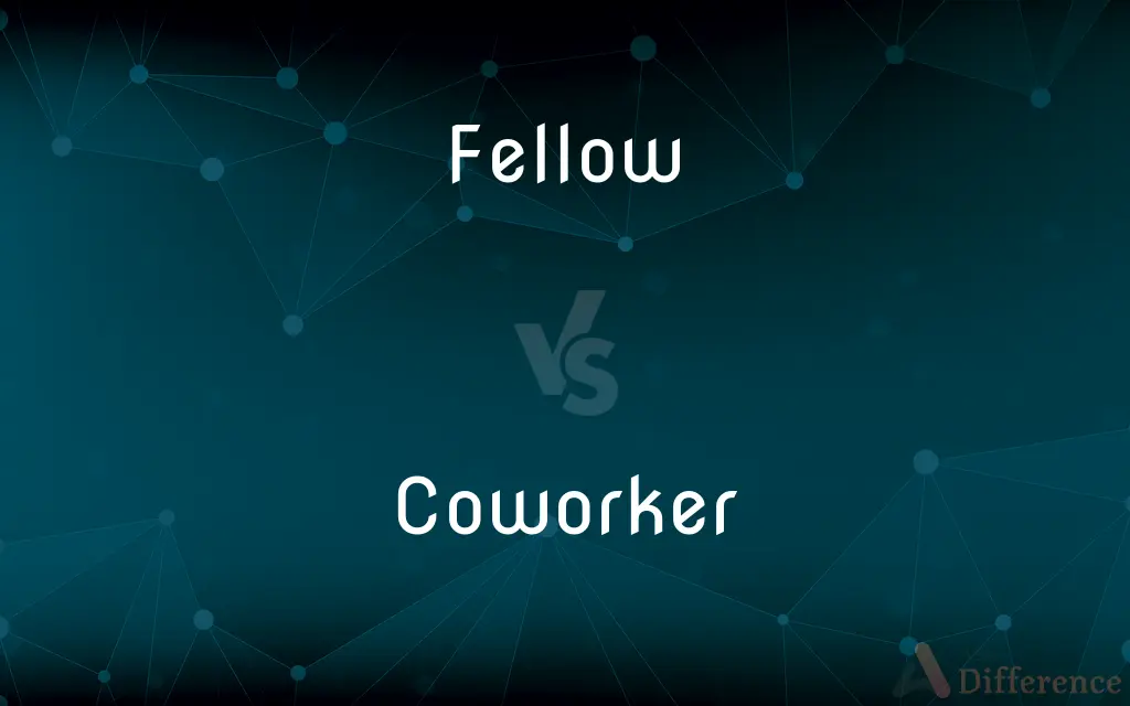 Fellow vs. Coworker — What's the Difference?
