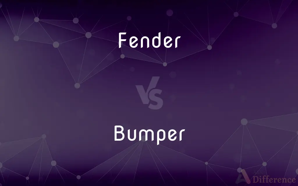 Fender vs. Bumper — What's the Difference?