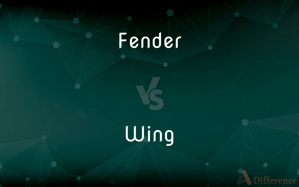 Fender vs. Wing — What's the Difference?