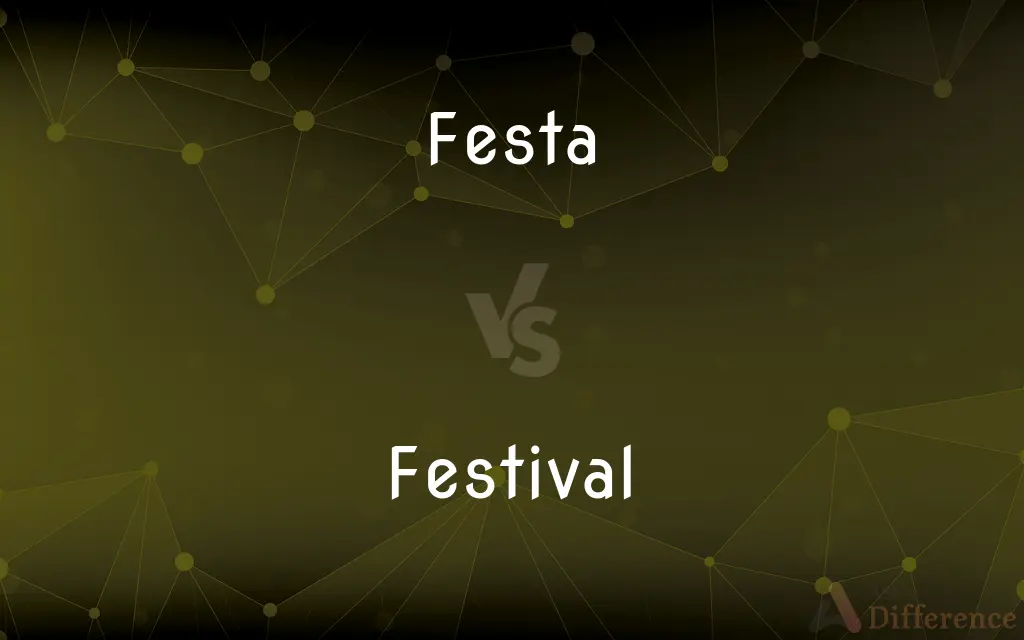 Festa vs. Festival — What's the Difference?