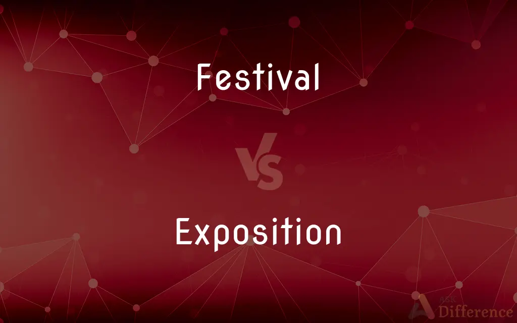 Festival vs. Exposition — What's the Difference?