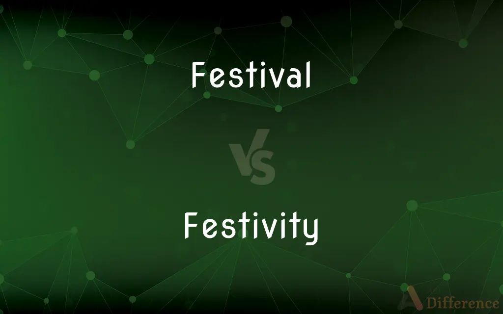 Festival vs. Festivity — What's the Difference?