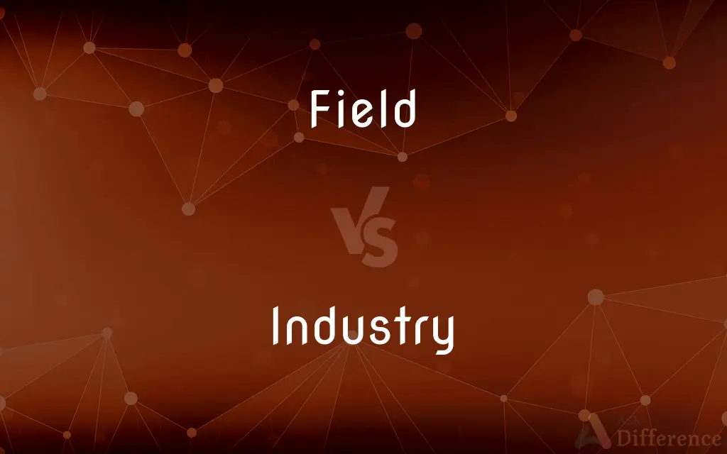 Field vs. Industry — What's the Difference?
