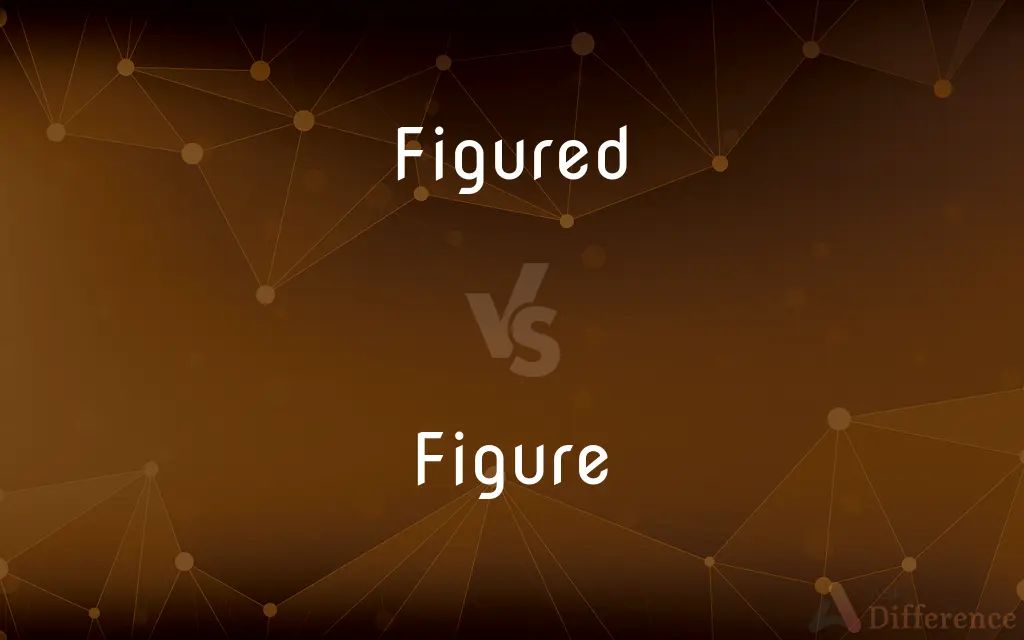 Figured vs. Figure — What's the Difference?