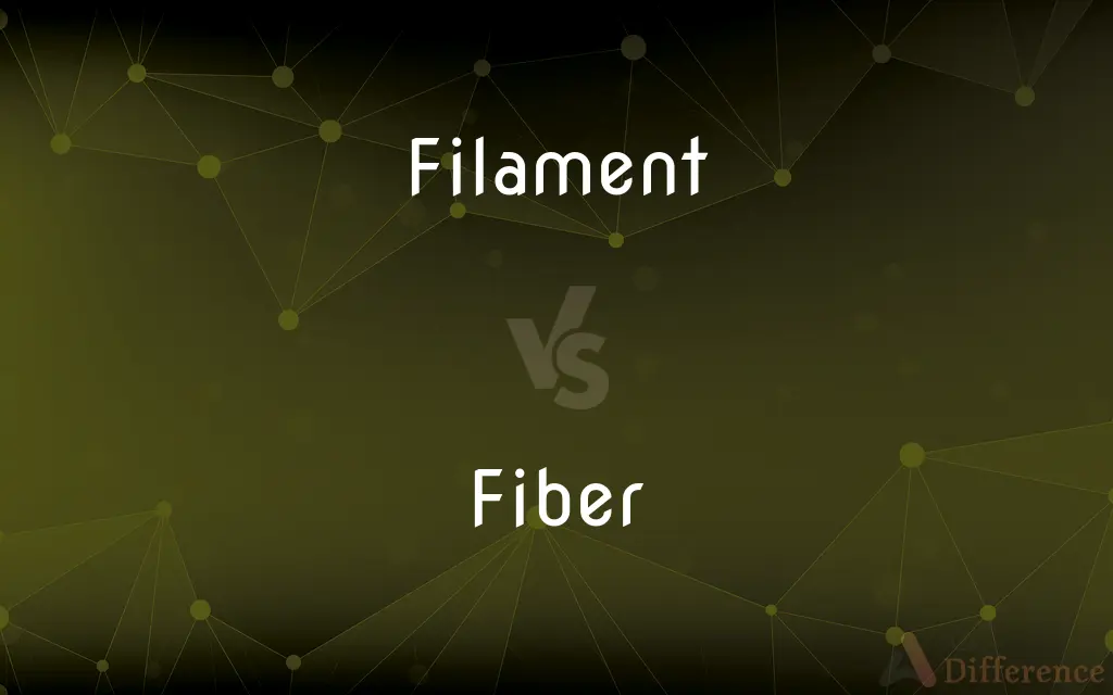 Filament vs. Fiber — What's the Difference?