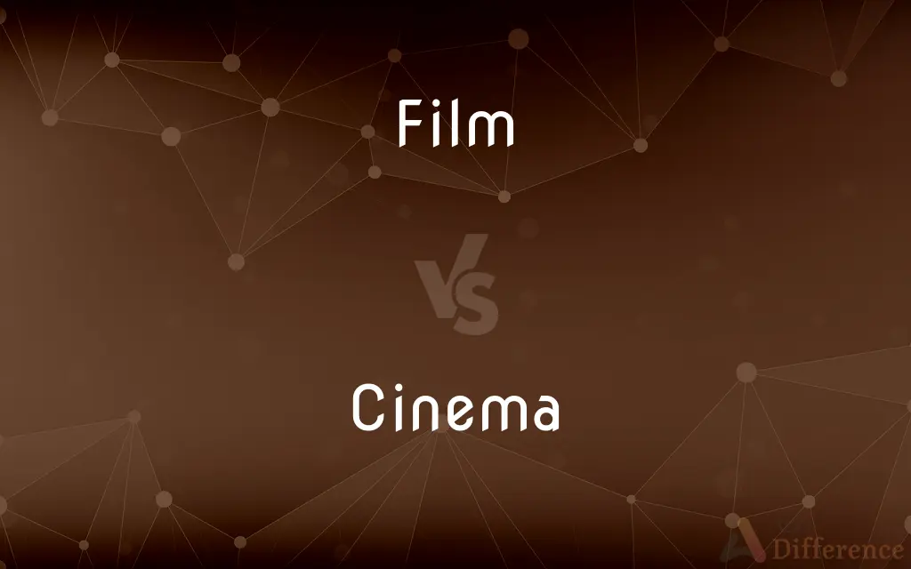 Film vs. Cinema — What's the Difference?