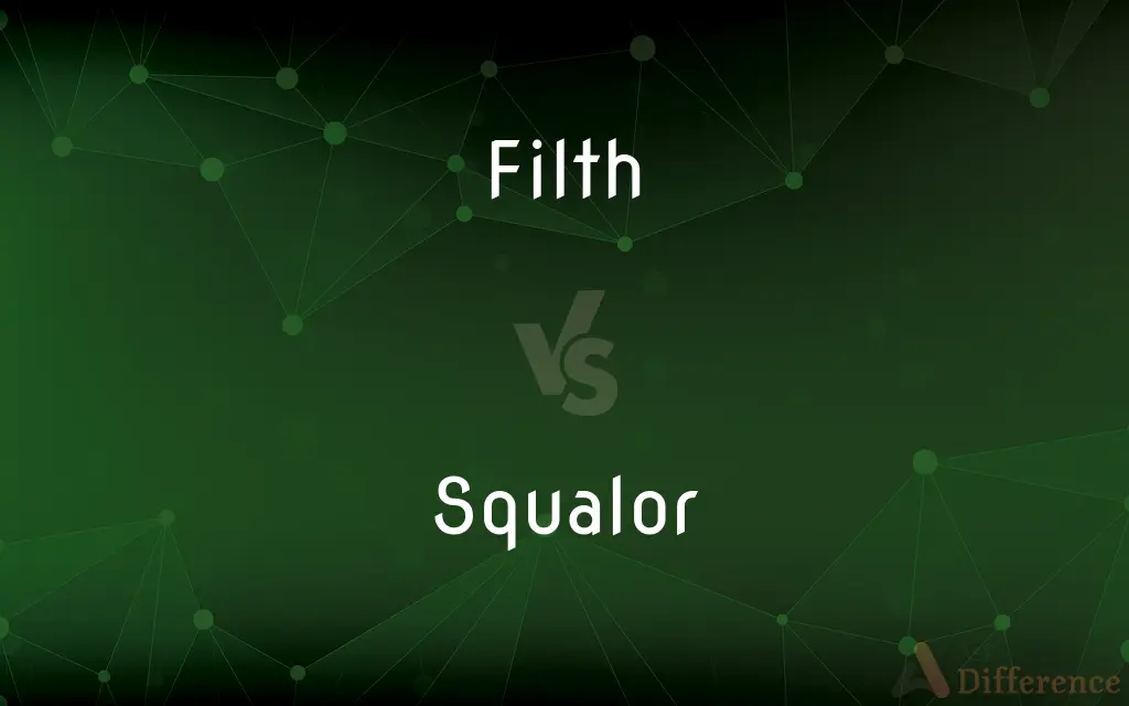 Filth vs. Squalor — What's the Difference?