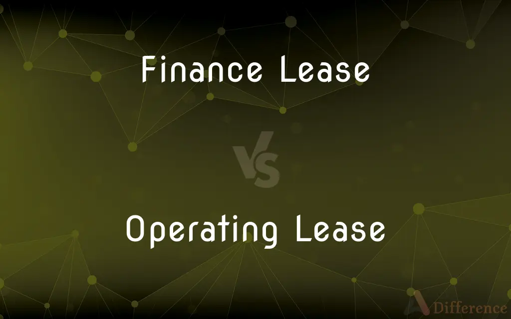 Finance Lease vs. Operating Lease — What's the Difference?