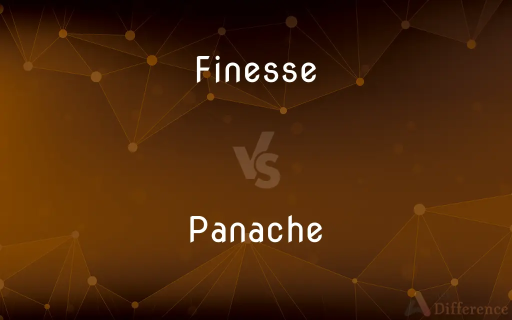Finesse vs. Panache — What's the Difference?