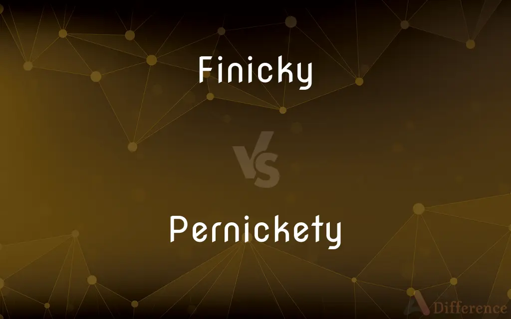 Finicky vs. Pernickety — What's the Difference?