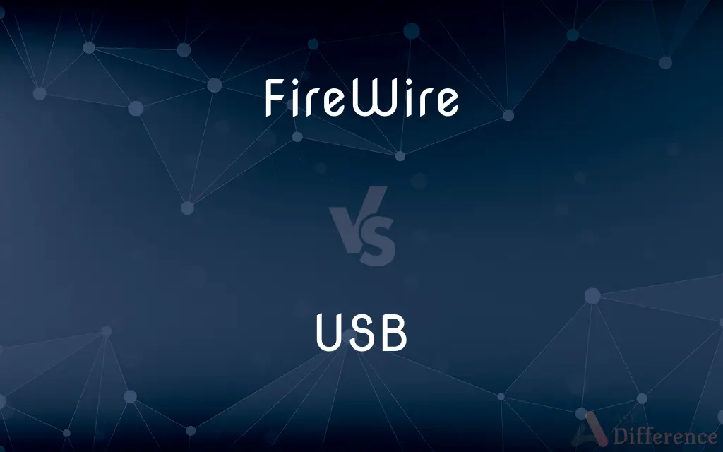FireWire vs. USB — What's the Difference?