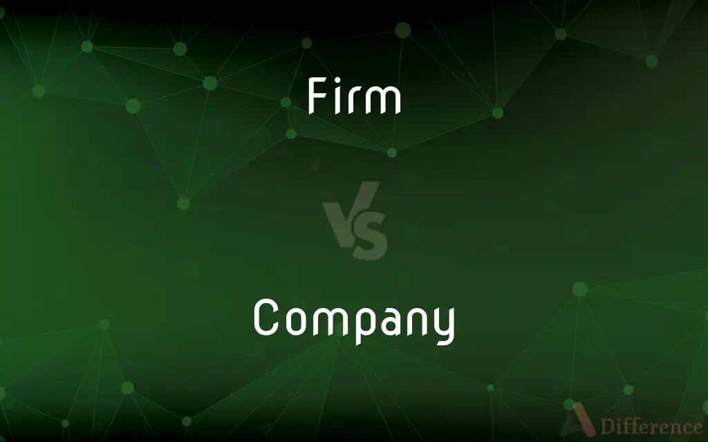 Firm vs. Company — What's the Difference?