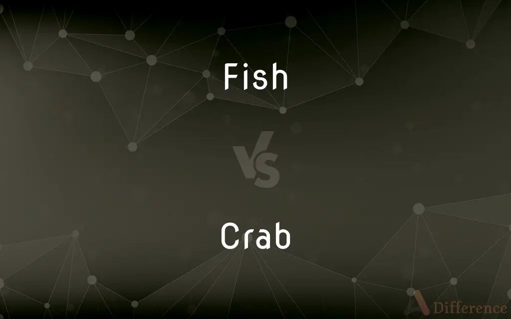 Fish vs. Crab — What's the Difference?