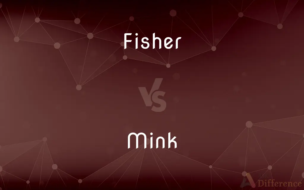 Fisher vs. Mink — What's the Difference?