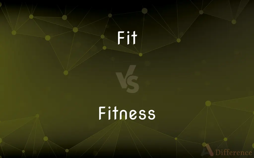 Fit vs. Fitness — What's the Difference?