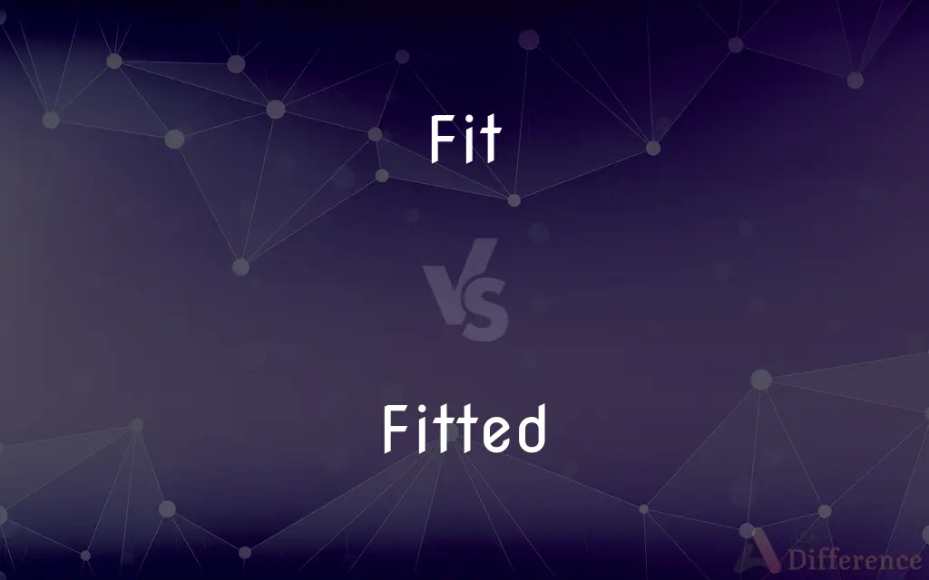 Fit vs. Fitted — What's the Difference?