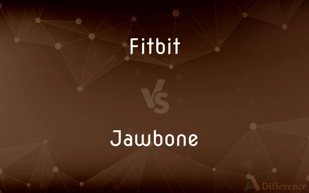 Fitbit vs. Jawbone — What's the Difference?