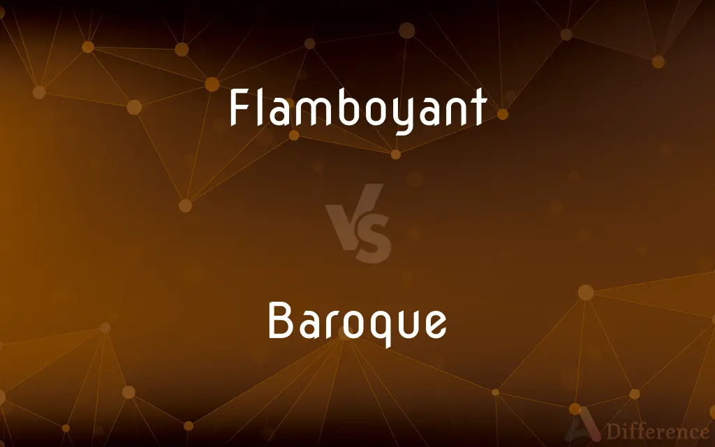 Flamboyant vs. Baroque — What's the Difference?