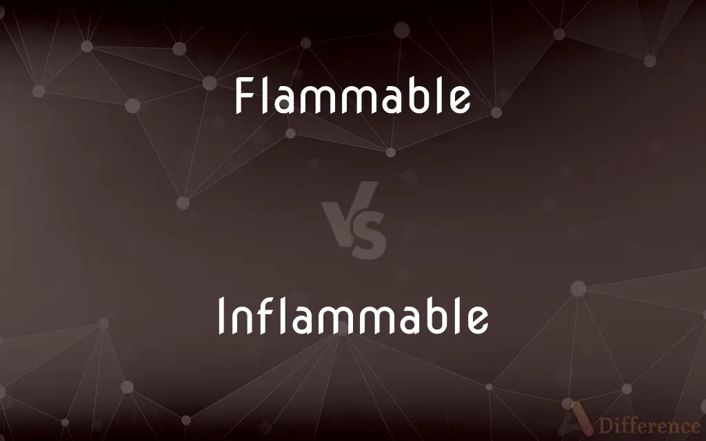 Flammable vs. Inflammable — What's the Difference?