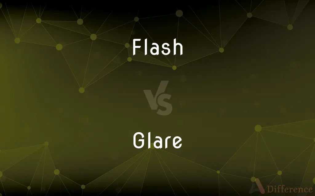 Flash vs. Glare — What's the Difference?