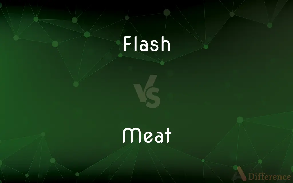 Flash vs. Meat — What's the Difference?