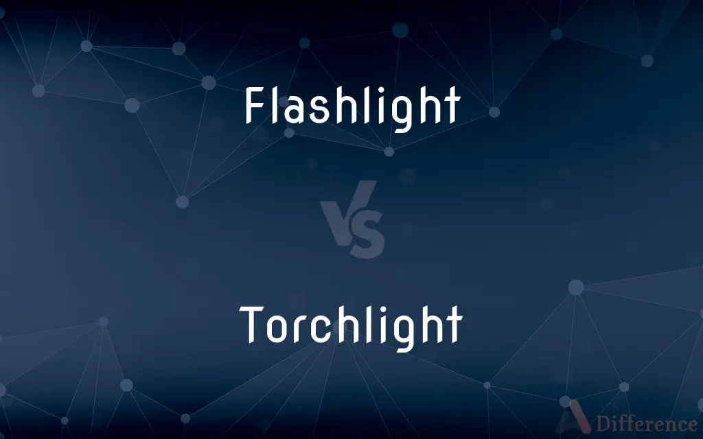 Flashlight vs. Torchlight — What's the Difference?