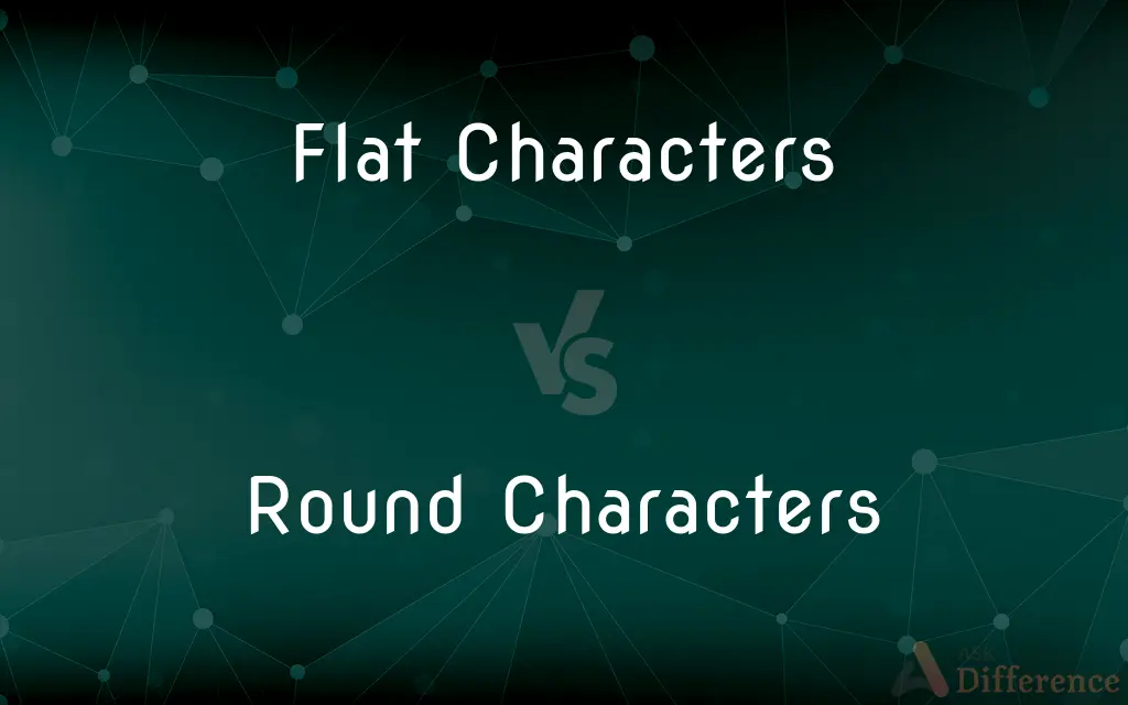 Flat Characters vs. Round Characters — What's the Difference?