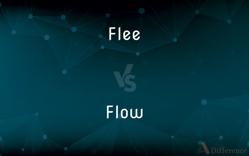 Flee vs. Flow — What's the Difference?