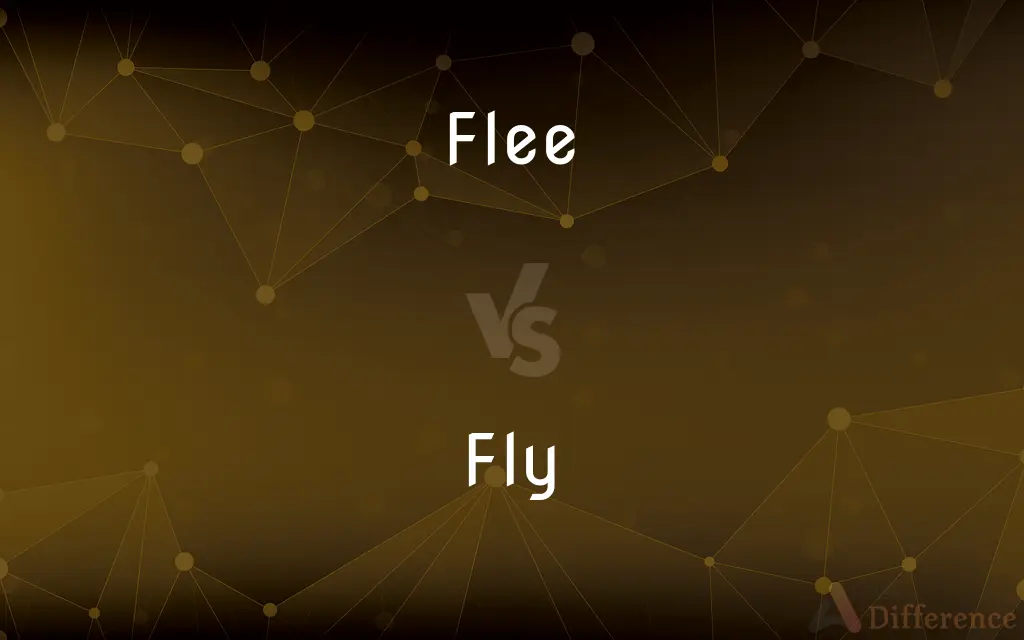 Flee vs. Fly — What's the Difference?