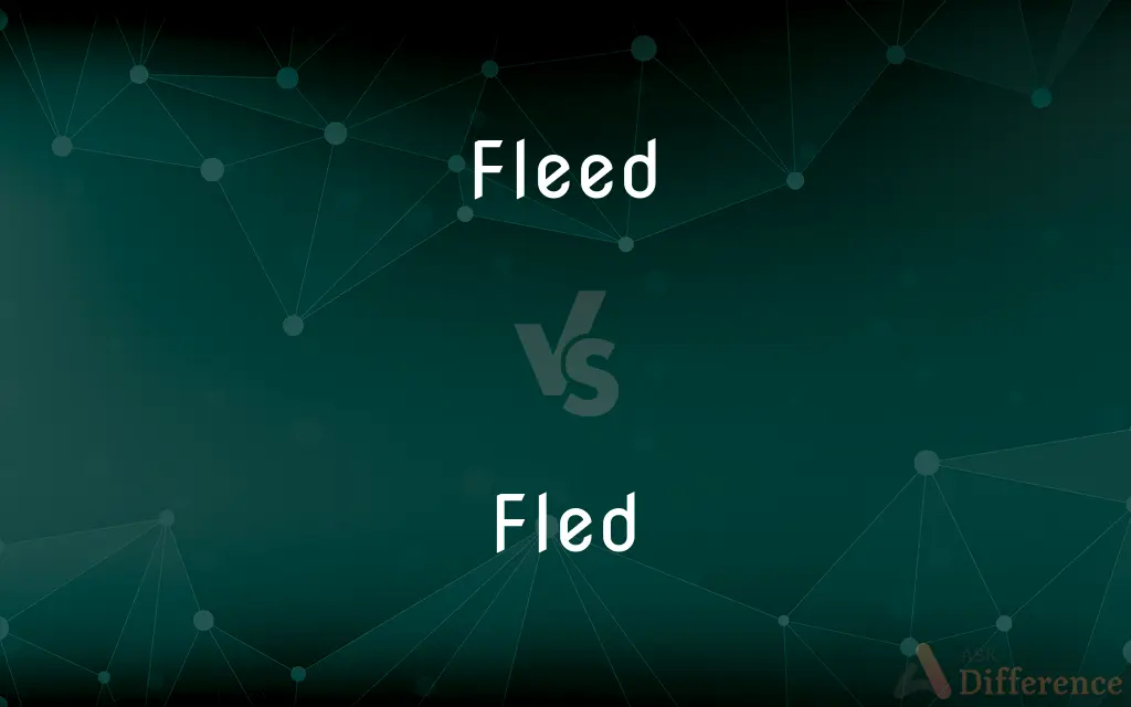 Fleed vs. Fled — Which is Correct Spelling?