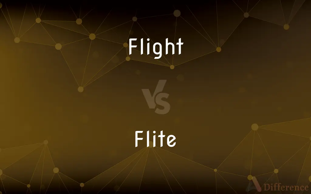 Flight vs. Flite — Which is Correct Spelling?