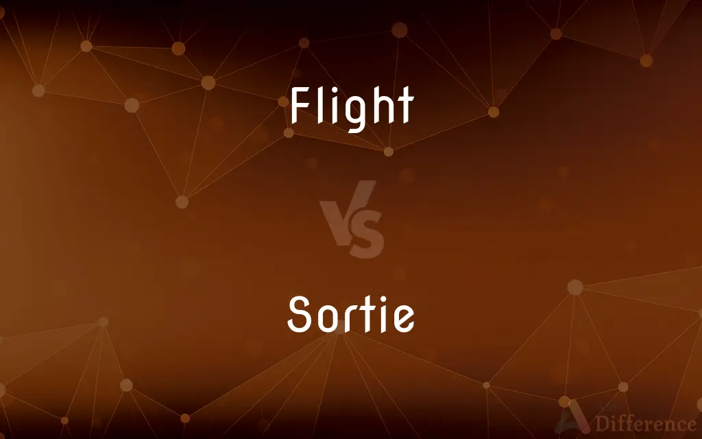 Flight vs. Sortie — What's the Difference?