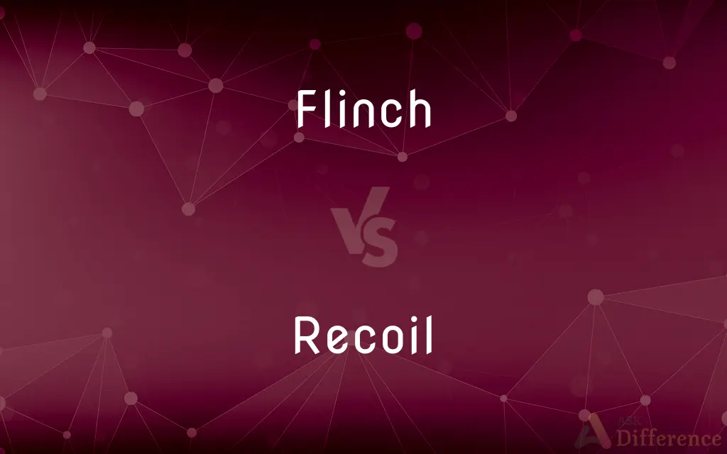 Flinch vs. Recoil — What's the Difference?