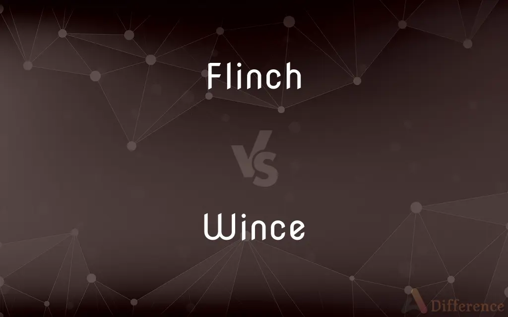 Flinch vs. Wince — What's the Difference?