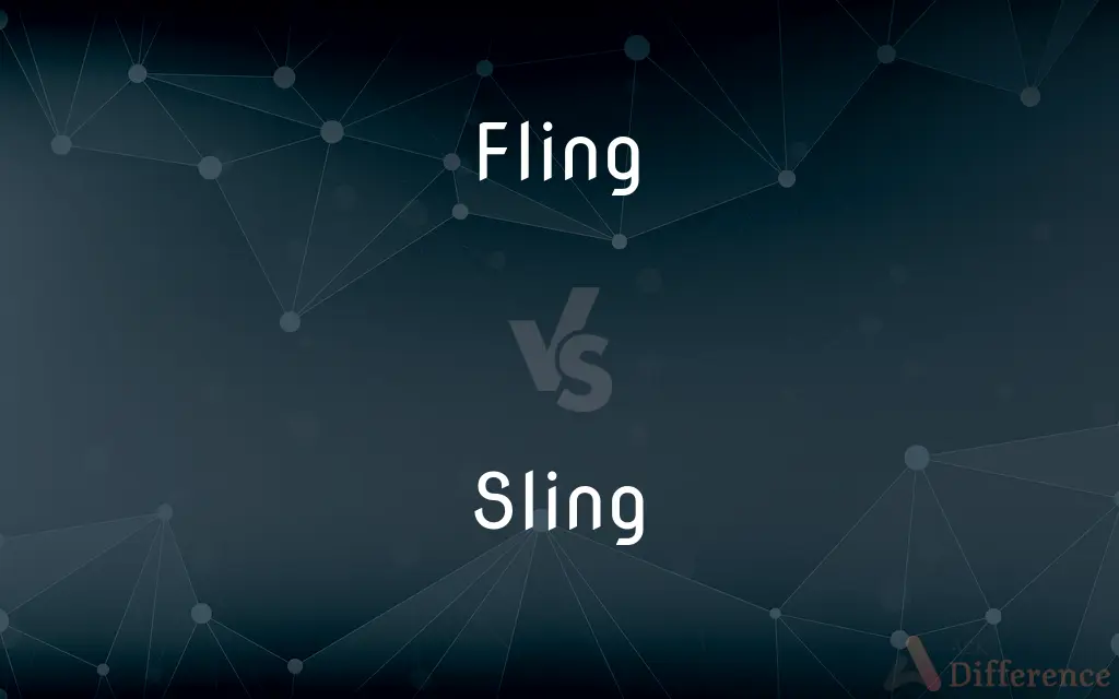 Fling vs. Sling — What's the Difference?