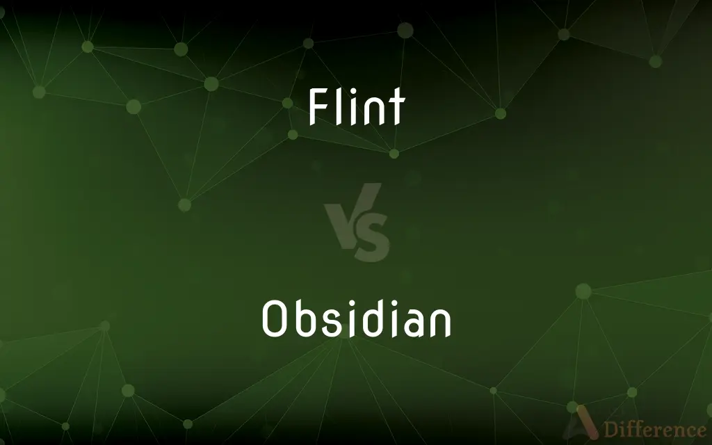 Flint vs. Obsidian — What's the Difference?