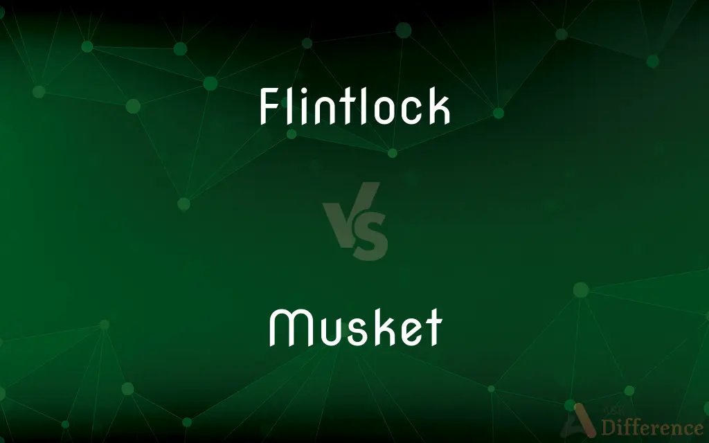 Flintlock vs. Musket — What's the Difference?