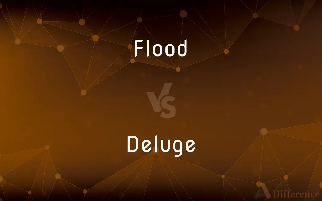 Flood vs. Deluge — What's the Difference?