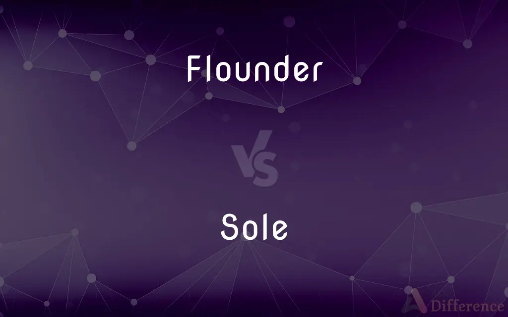 Flounder vs. Sole — What's the Difference?