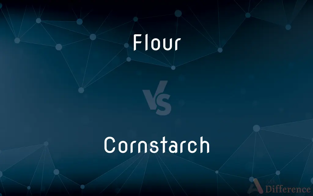 Flour vs. Cornstarch — What's the Difference?