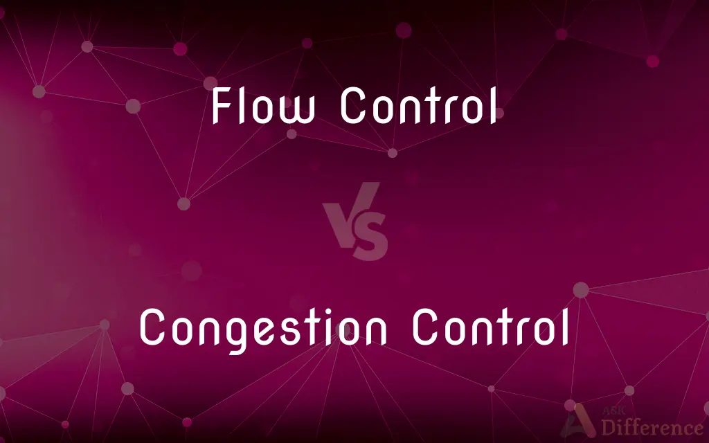 Flow Control vs. Congestion Control — What's the Difference?