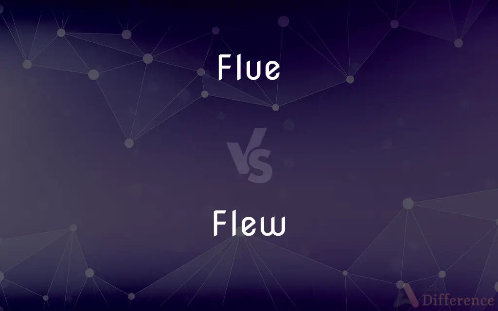Flue vs. Flew — What's the Difference?