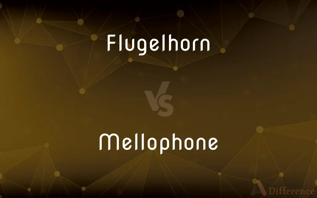 Flugelhorn vs. Mellophone — What's the Difference?